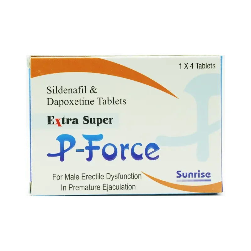 必利吉 P-force 藍P 200mg｜雙效威而鋼 1盒4顆｜勃起+延時一次解決